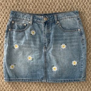 Forever 21 Blue Jean Skirt